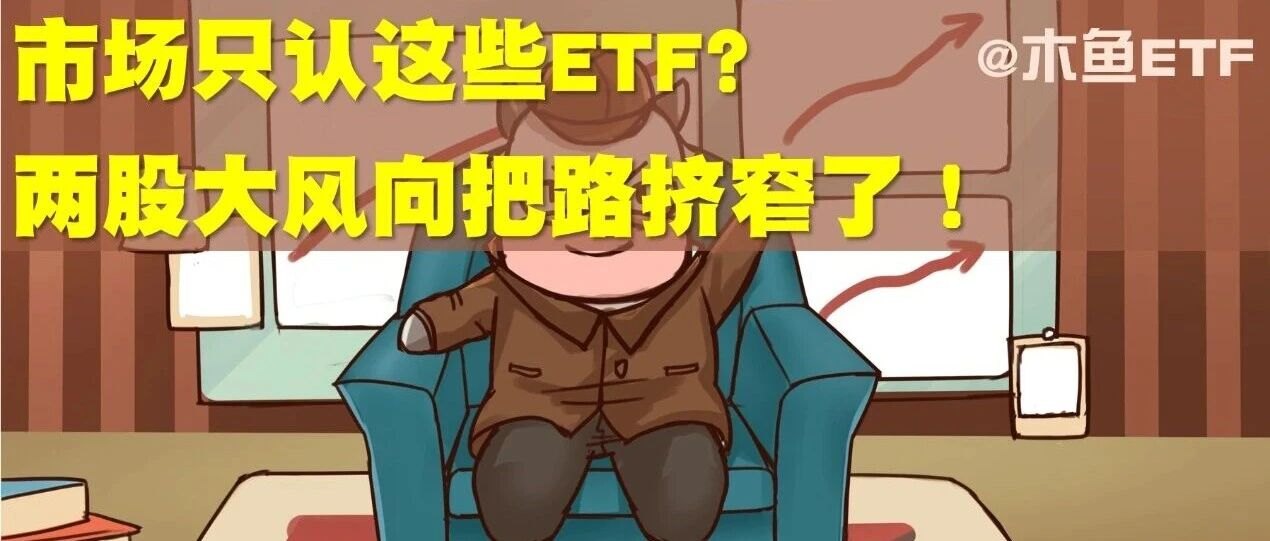 市场只认这些ETF两股大风向把路挤窄了!